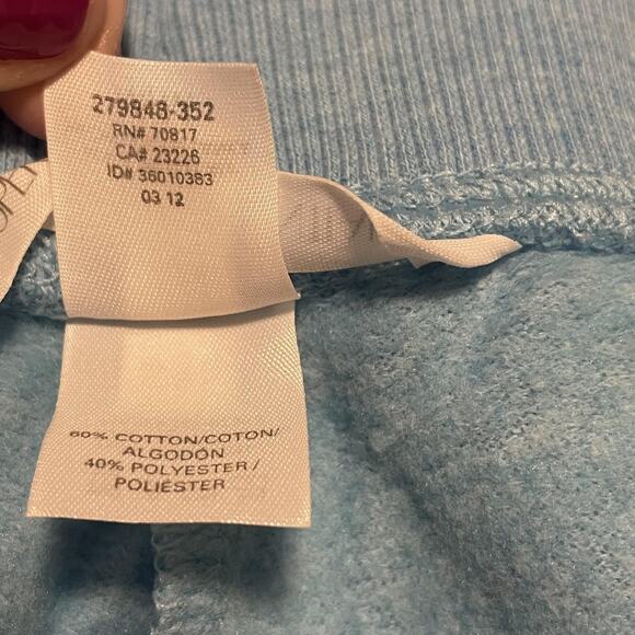 Victorias Secret Pants Womens Medium Supermodel Essentials Cropped Sequin Heart - Picture 9 of 14